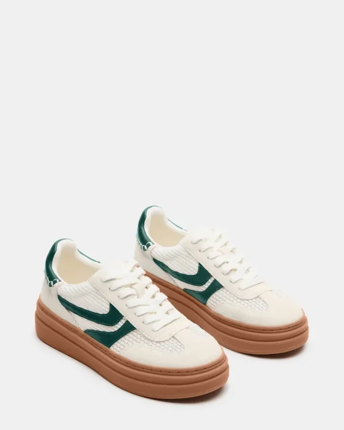 Dodge White/Green