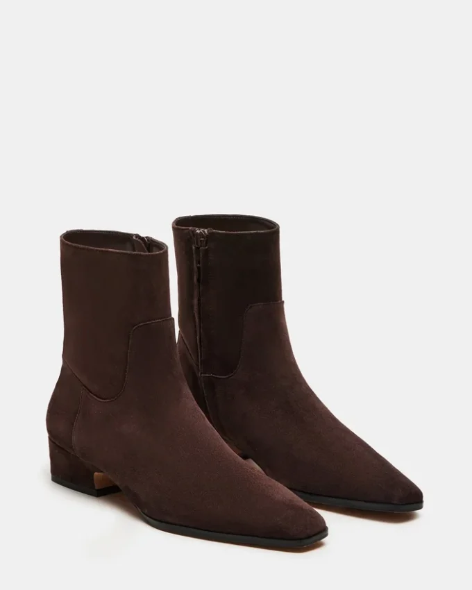 Dusty Chocolate Brown Suede Dusty Chocolate Brown Suede