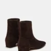 Dusty Chocolate Brown Suede Dusty Chocolate Brown Suede