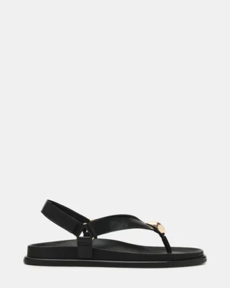 Elvia Black Leather