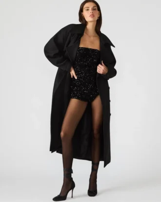 Enora Coat Black