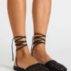 Flutter Black Leather Flutter Black Leather