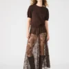 Gisela Skirt Dark Espresso Gisela Skirt Dark Espresso