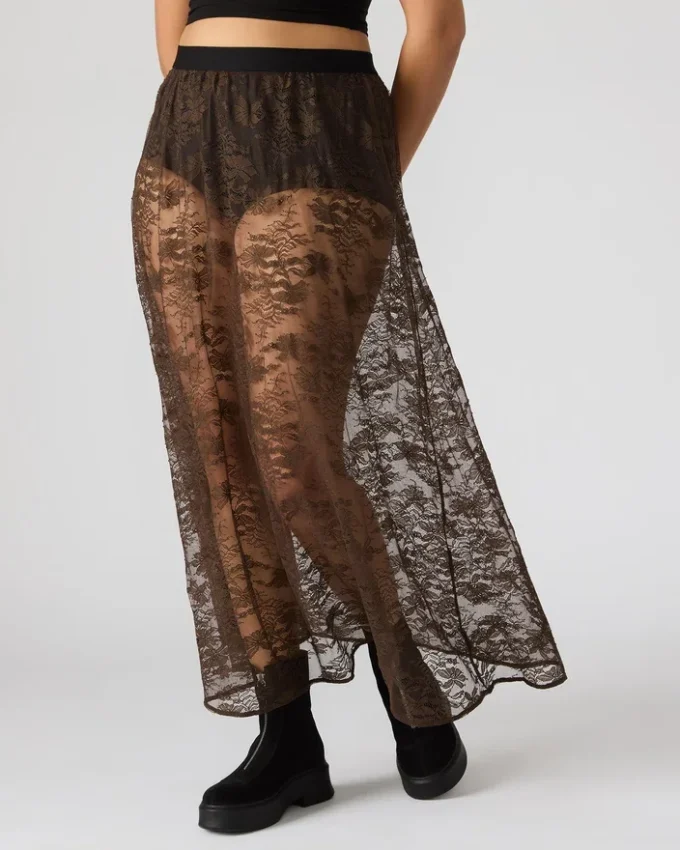 Gisela Skirt Dark Espresso Gisela Skirt Dark Espresso