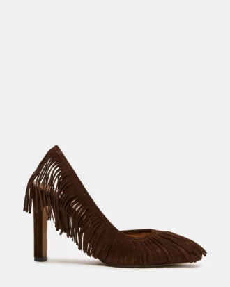 Greer Brown Suede