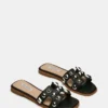 Hadyn Studs Black Leather Hadyn Studs Black Leather