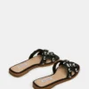 Hadyn Studs Black Leather Hadyn Studs Black Leather