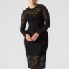 Hailee Lace Dress Black Hailee Lace Dress Black