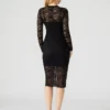 Hailee Lace Dress Black Hailee Lace Dress Black