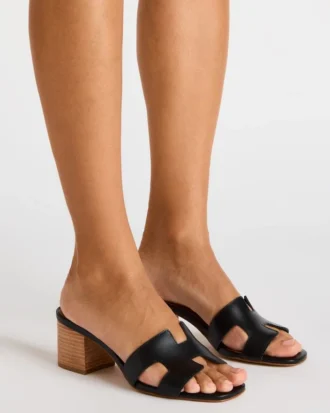 Hana Black Leather