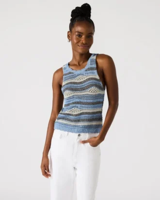 Hannah Top Blue Multi