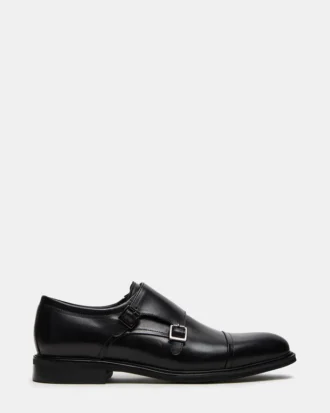 Haran Black Leather