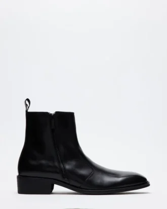 Haynes Black Leather