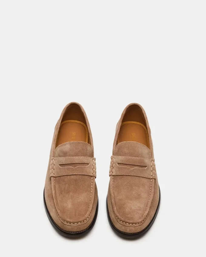 Huckle Taupe Suede