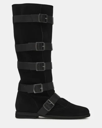 Indio Black Suede