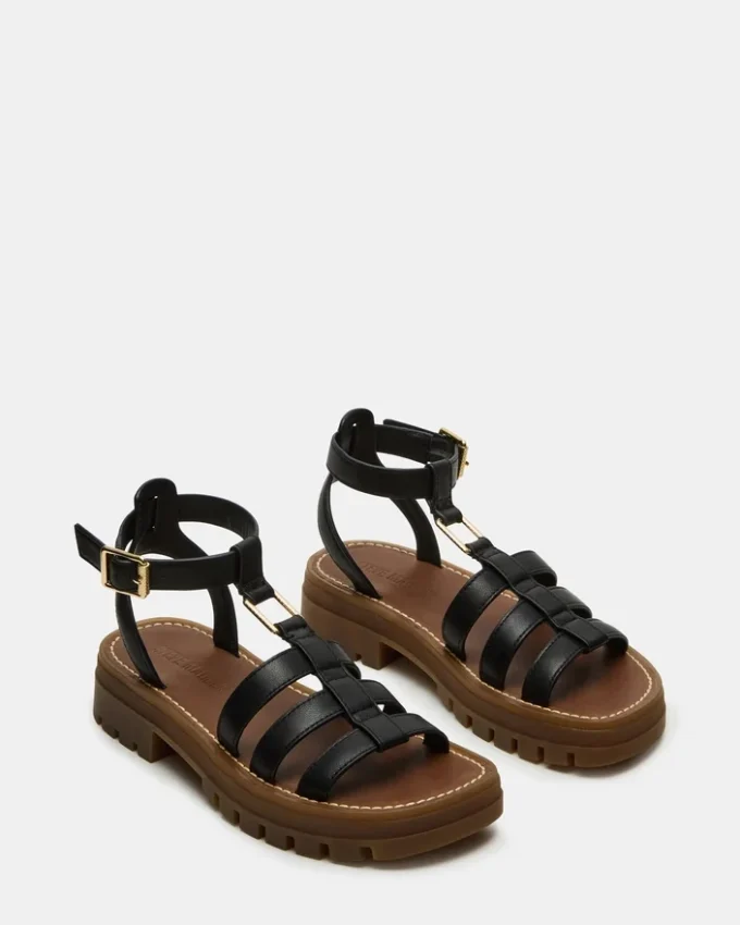 Jarelli Black Leather