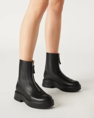 Jones Black Leather