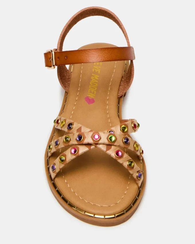 Kids Gillian Cognac Multi