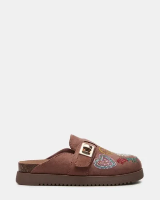Kids Moneyy Brown Rhinestones