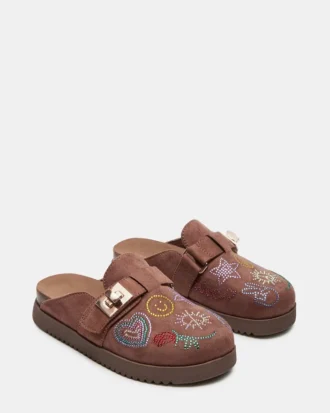 Kids Moneyy Brown Rhinestones