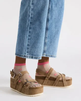 Kiwi Taupe Suede
