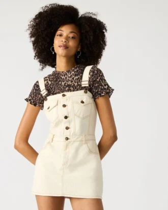 Lake Denim Dress Cream Lake Denim Dress Cream