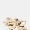 Large Flower Post Earrings Gold Large Flower Post Earrings Gold