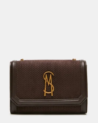 Larisa Woven Bag Chocolate