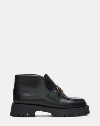 Leon Black Leather