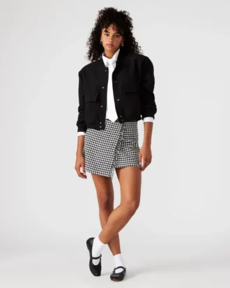 Leon Skirt Black/White Leon Skirt Black/White
