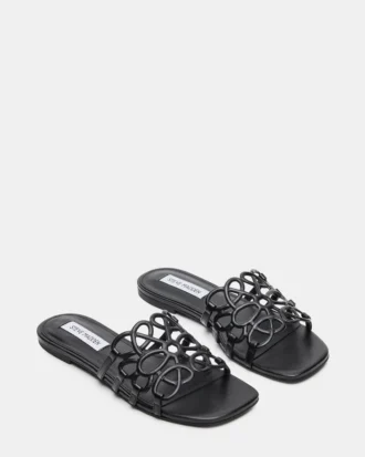 Lotus Black Leather