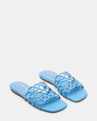 Lotus Blue Leather