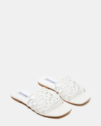 Lotus White Leather