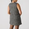 Louie Dress Black/White Louie Dress Black/White