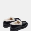 Madison Faux Fur Black Leather Madison Faux Fur Black Leather