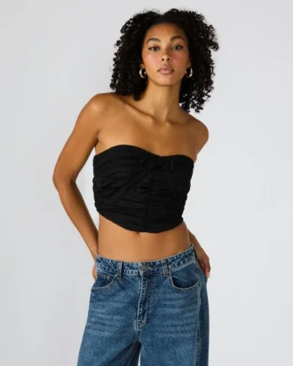 Martine Top Black