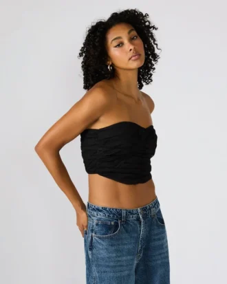 Martine Top Black