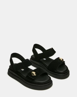 Matine Black Suede