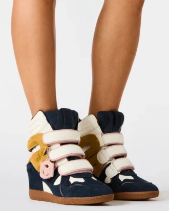 Mavis Navy Suede