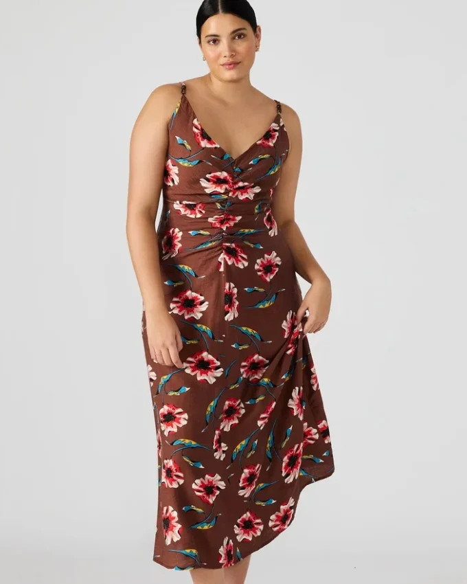 Monroe Dress Brown Monroe Dress Brown
