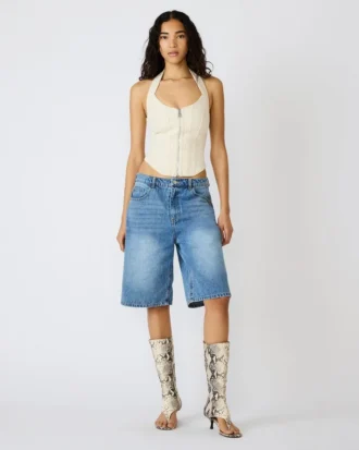 Natasha Corset Top Natural