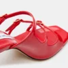 Opulent Red Leather Opulent Red Leather