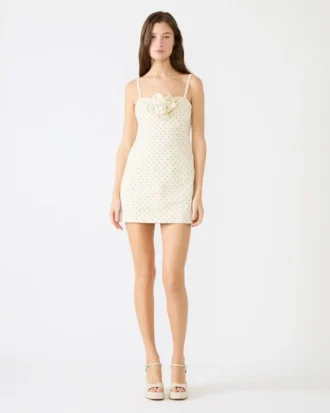 Peony Dress Pristine Ivory Peony Dress Pristine Ivory