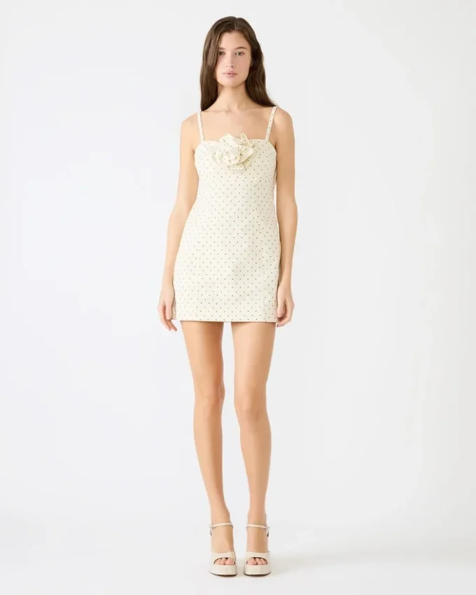 Peony Dress Pristine Ivory Peony Dress Pristine Ivory