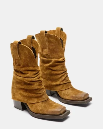 Pia Chestnut Suede