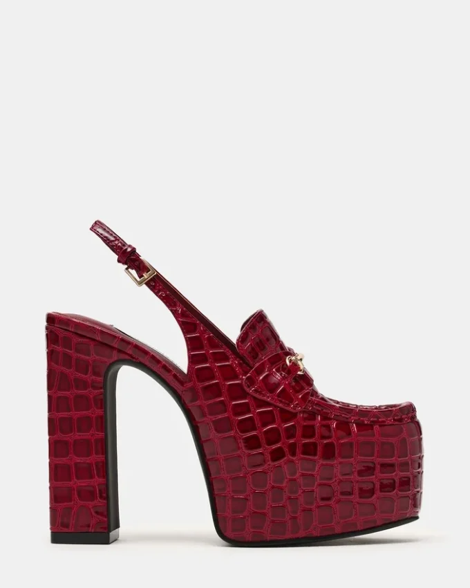 Quinn Red Crocodile Quinn Red Crocodile