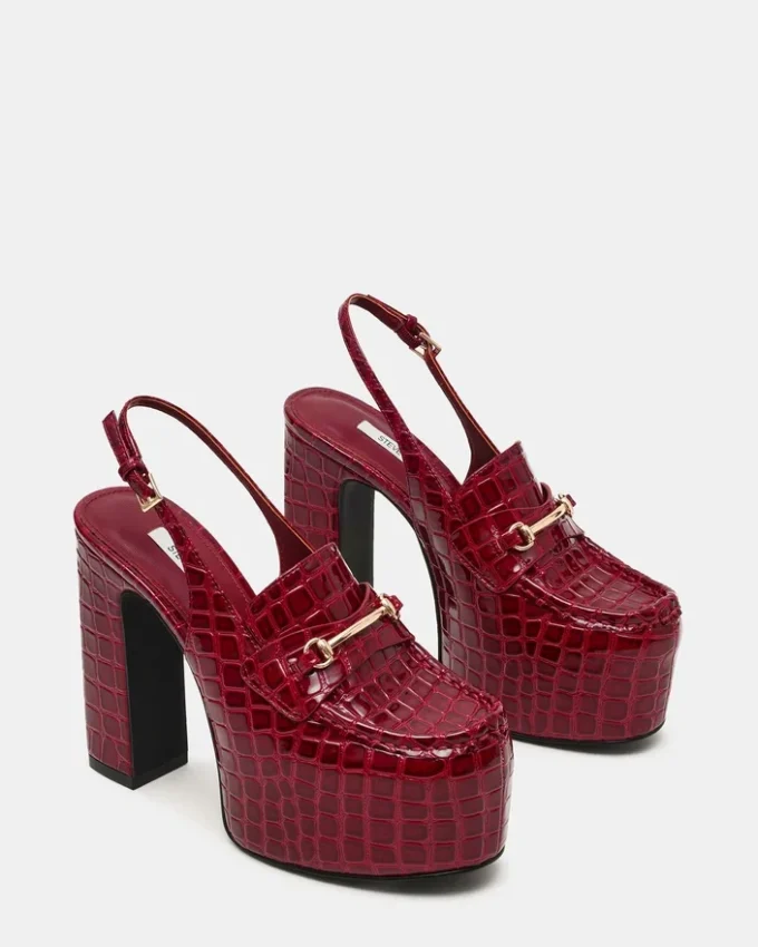 Quinn Red Crocodile Quinn Red Crocodile