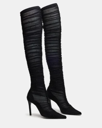 Rashida Black Mesh Rashida Black Mesh