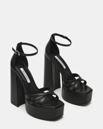 Retro Black Leather