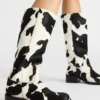 Riggs Black Cow Print Riggs Black Cow Print
